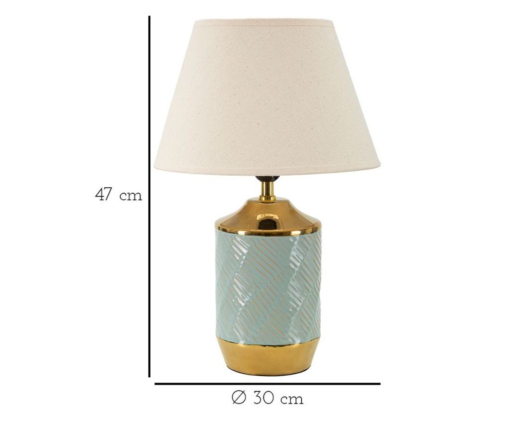 Stolna svjetiljka Cape Town bijela 30 cm - 6