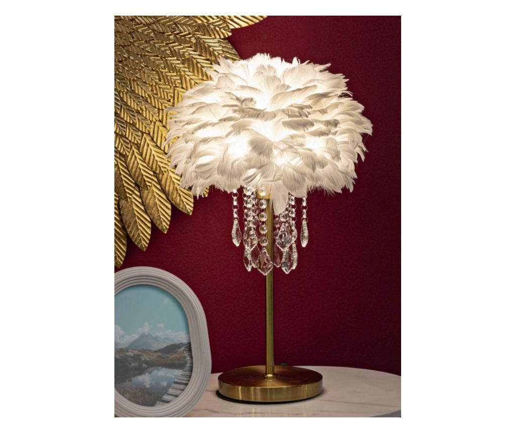 Stolna Lampa Diamon Bijela 30 cm - 5