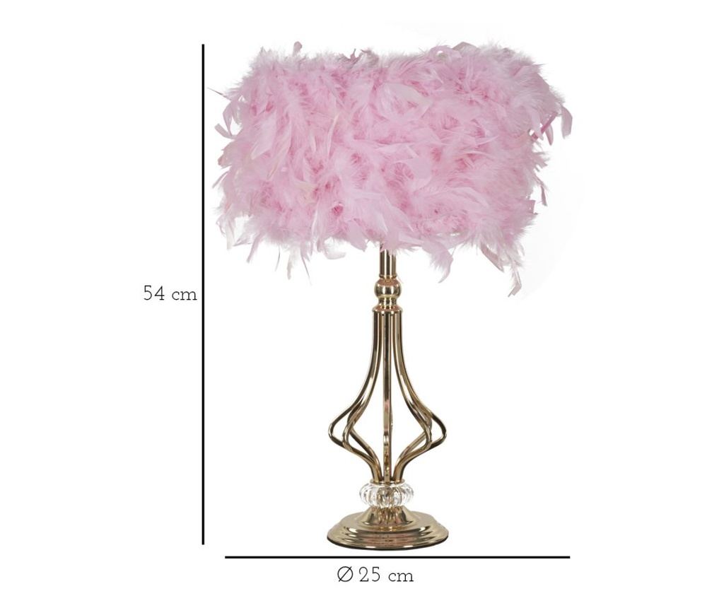 Stolna svjetiljka Tarty Pink 25 cm - 6