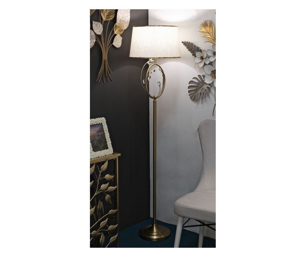 Podna svjetiljka Versailles bijela 38 cm - 5