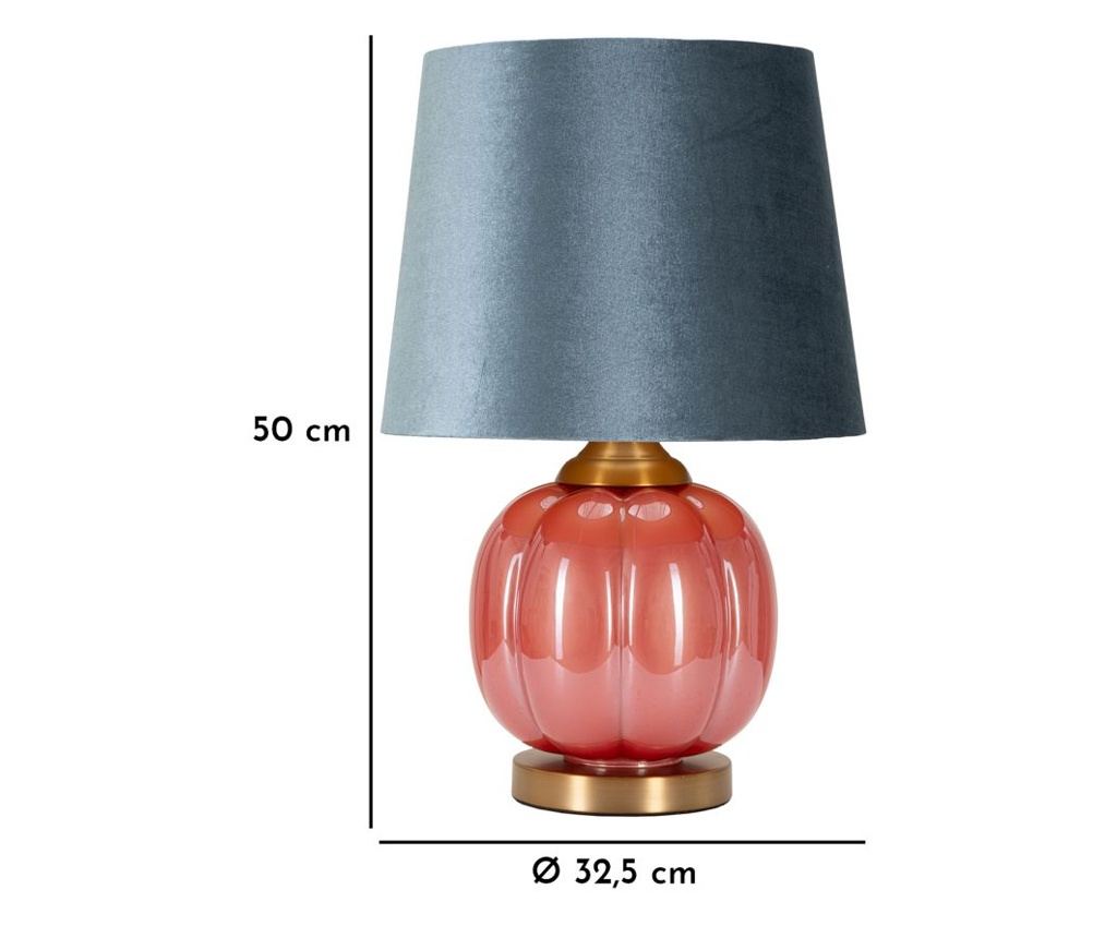 Stolna Lampa Helene Crvena 33 cm - 6