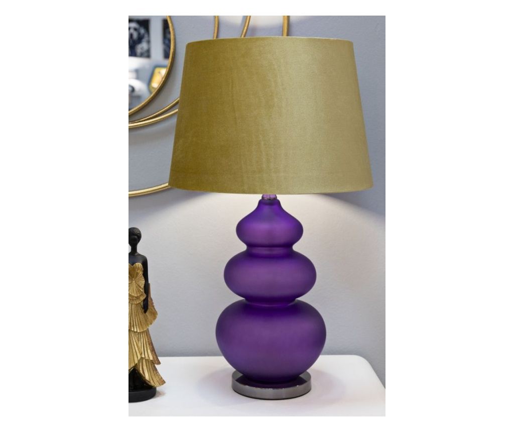 Stolna svjetiljka Milva ružičasta 40 cm - 7
