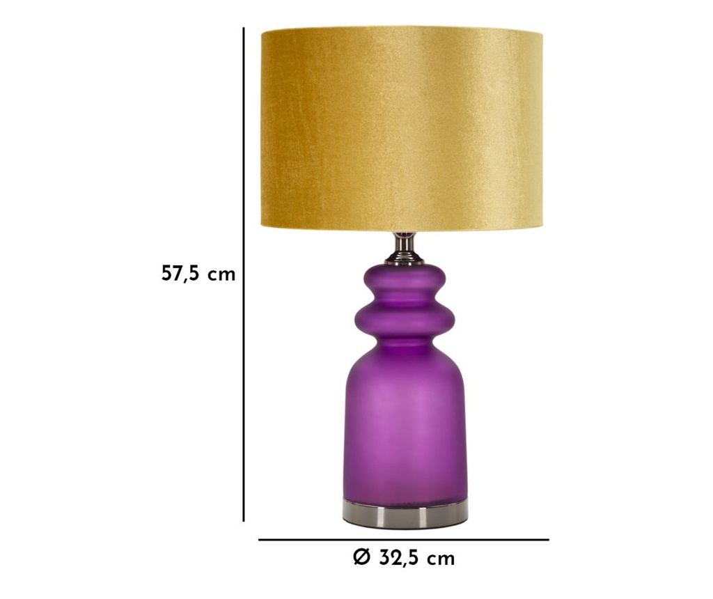 Stolna Lampa Milva Zelena 33 cm - 9