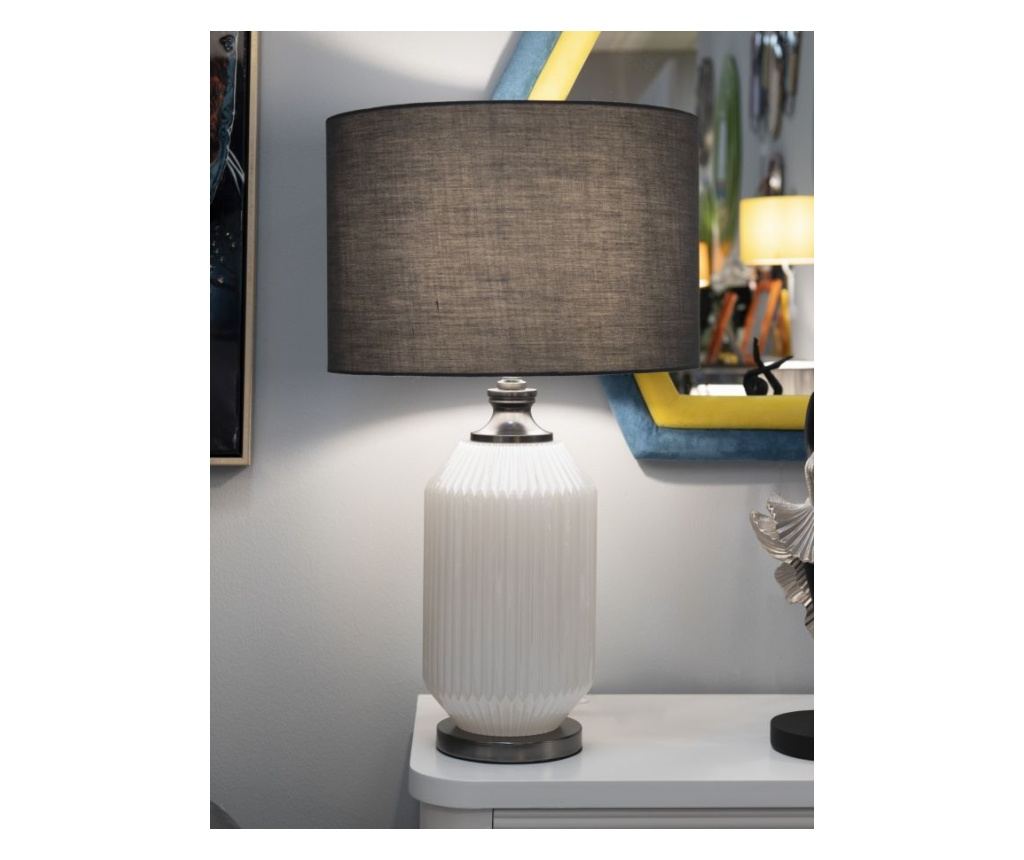 Stolna svjetiljka svijetlo bijela 38 cm - 8