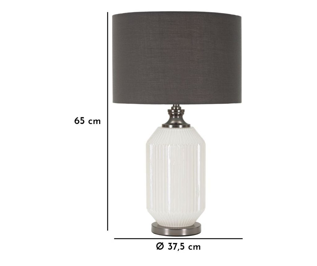 Stolna svjetiljka svijetlo bijela 38 cm - 11