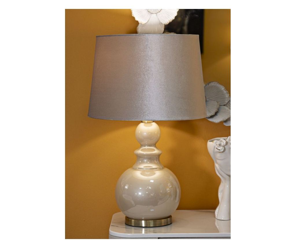 Stolna Lampa Perly Bež 38 cm - 5
