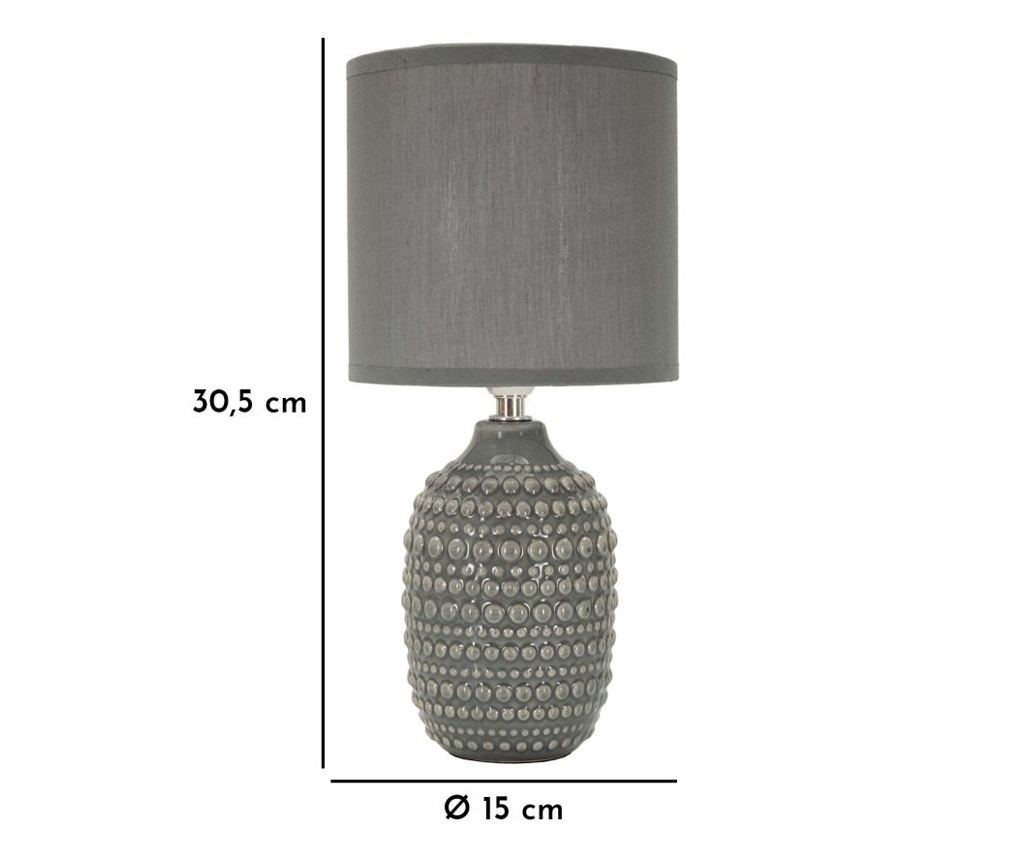 Stolna svjetiljka Points Grey 15 cm - 9