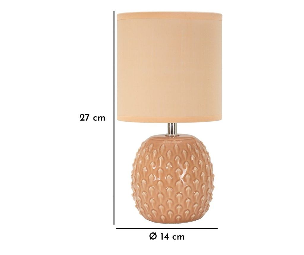 Stolna Lampa Pontus Ružičasta 14 cm - 6
