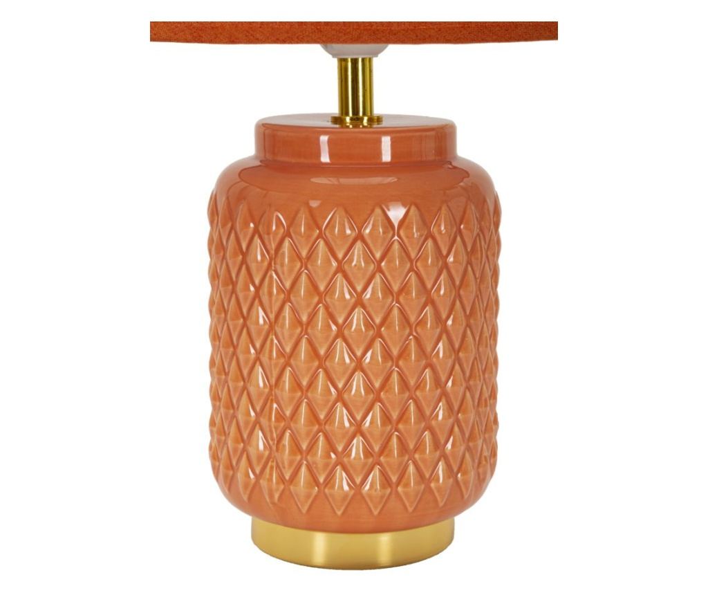 Stolna Lampa Kvadratna Narančasta 28 cm - 2