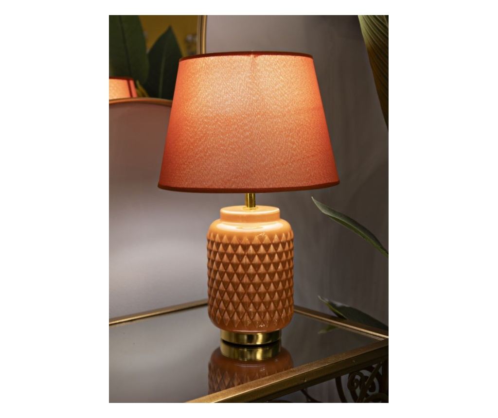 Stolna Lampa Kvadratna Narančasta 28 cm - 5