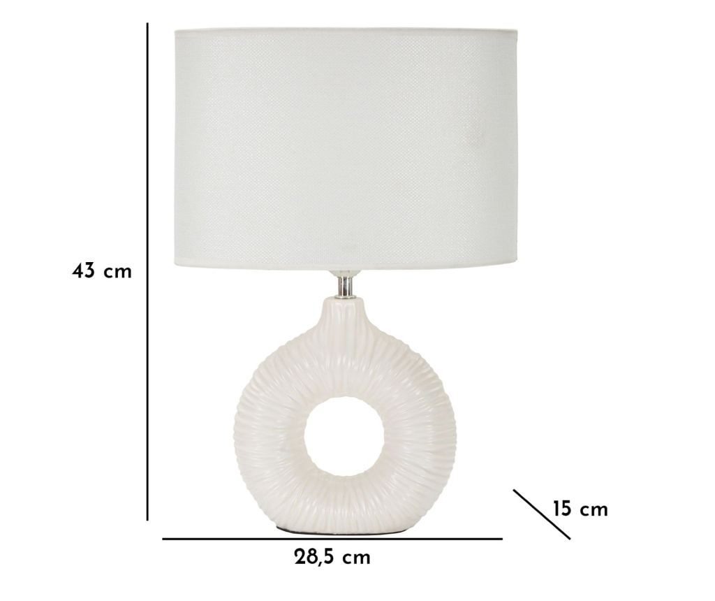 Stolna Lampa Seta Bijela 29 cm - 7