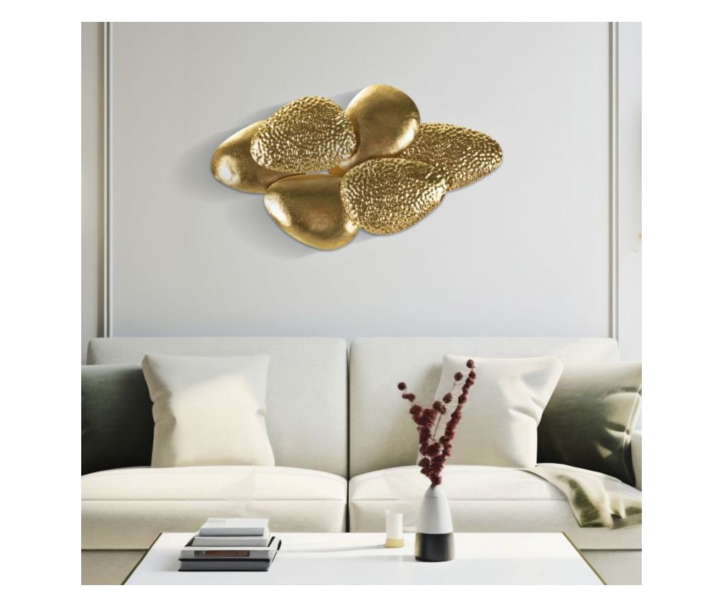 Zidna svjetiljka Shell Gold 44 cm - 5
