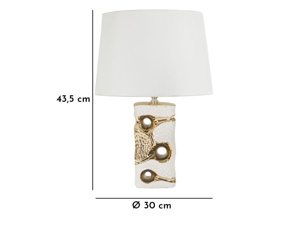 LAMPĂ DE MASĂ FLORIDA CM Ø30X43,5 - 6