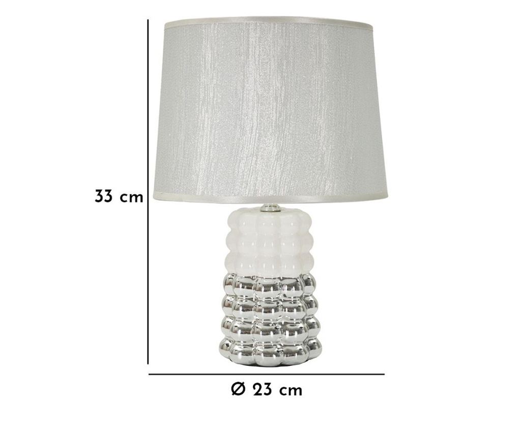Stolna svjetiljka Lace White 23 cm - 9
