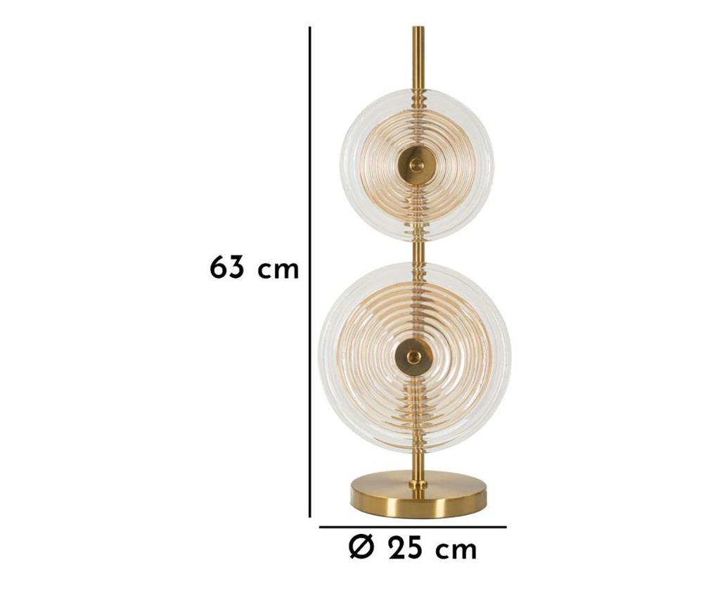 Stolna svjetiljka Venice Gold 25 cm - 11