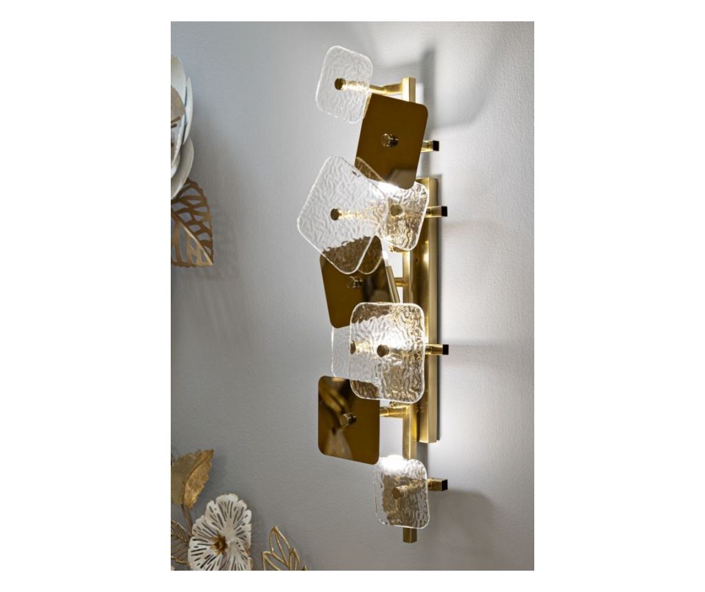 Zidna svjetiljka Glassy Gold 24 cm - 7