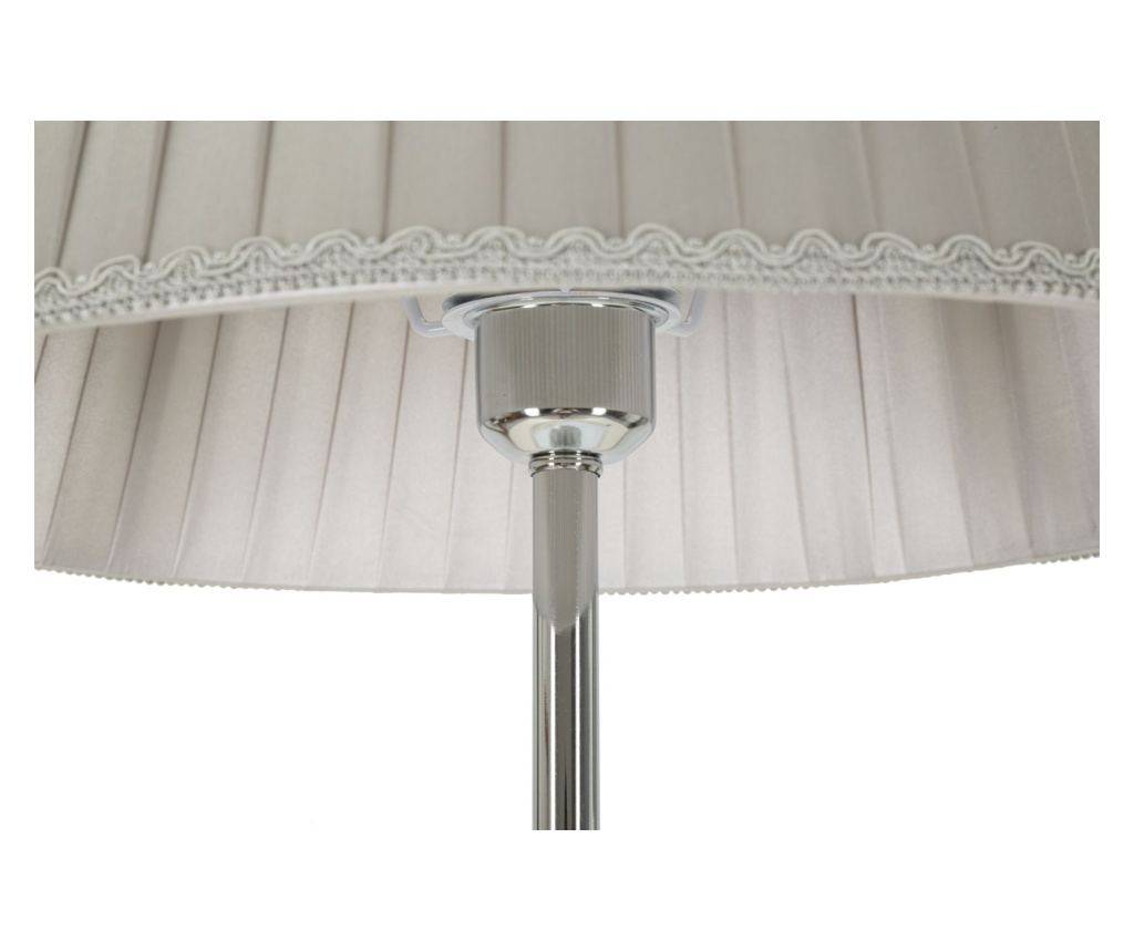 Podna svjetiljka Silvy srebrna 40 cm - 3