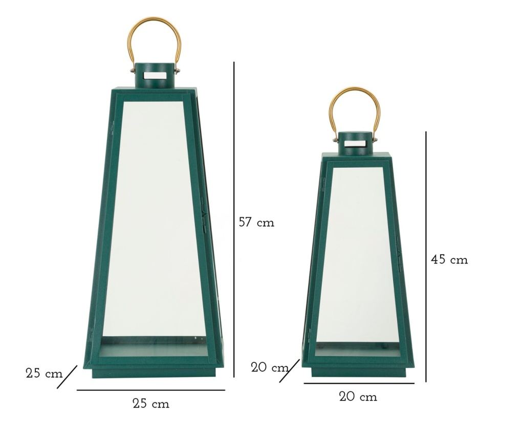 Ukras Grent Zeleni 25 cm (2 kom) - 6