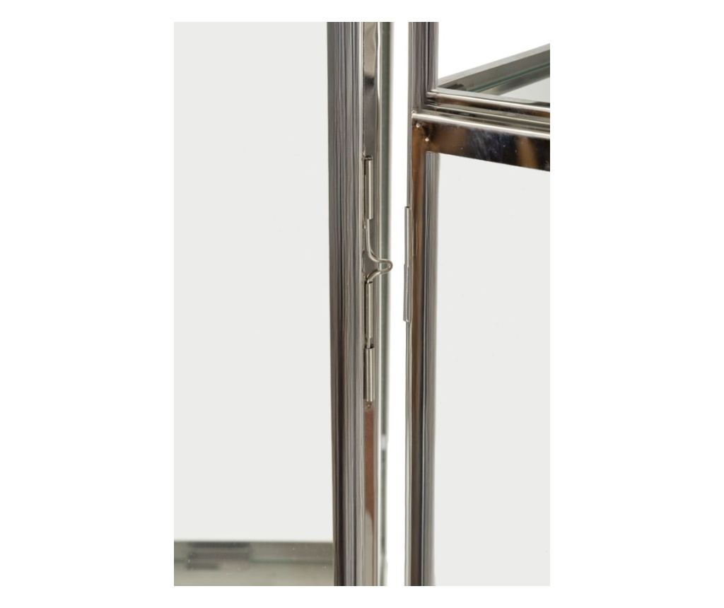 Ukrasni lantern srebrni 22 cm (3 kom) - 4