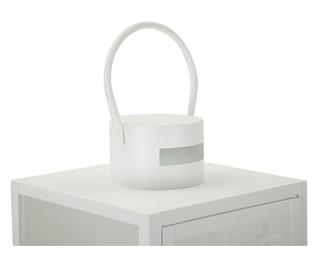 Ukrasni fenjer bijeli 22 cm (3 kom) - 3