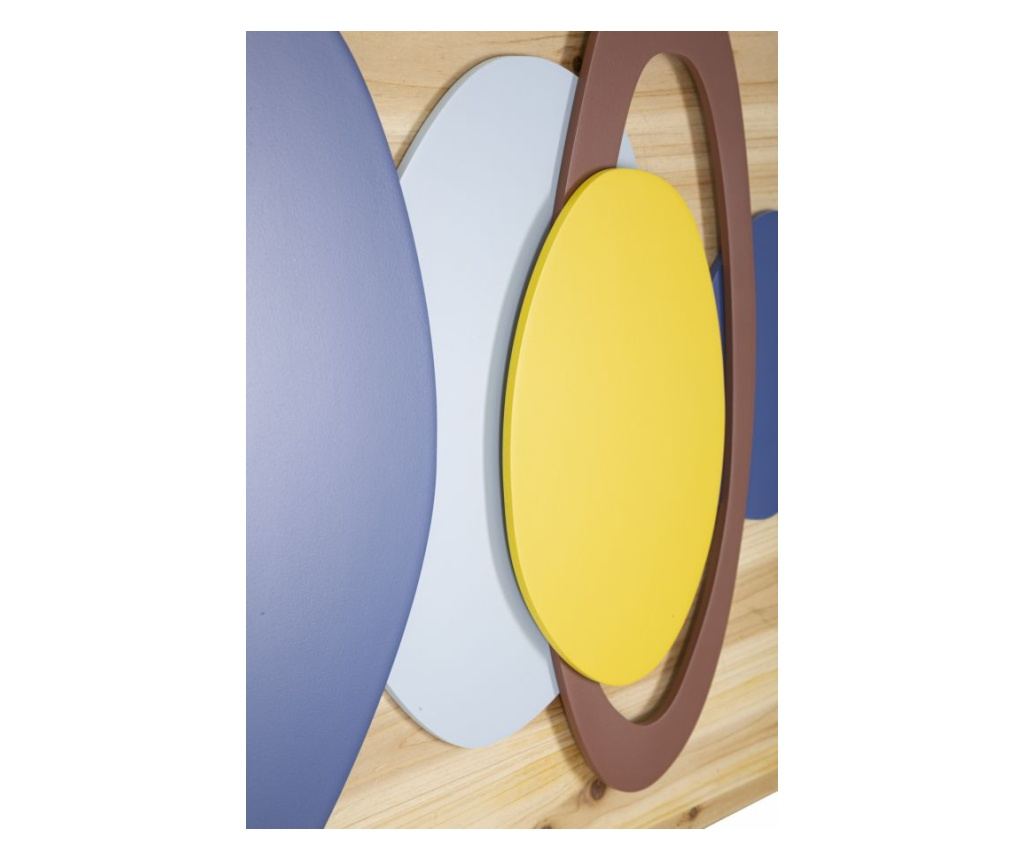 Zidna umjetnost Woody Blue 80 cm - 2