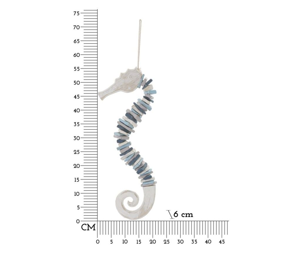 Zidna umjetnost morsko plava 22 cm - 6