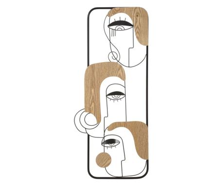 Zidna umjetnost Picassy crna 38 cm