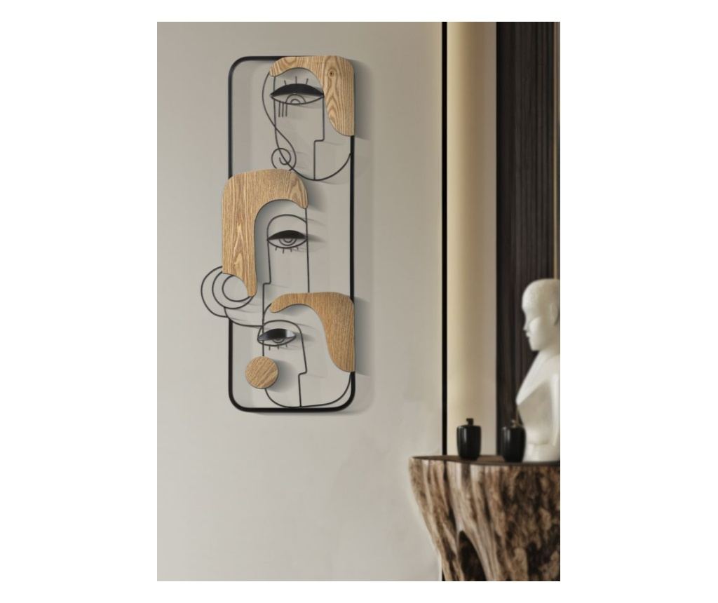 Zidna umjetnost Picassy crna 38 cm - 5