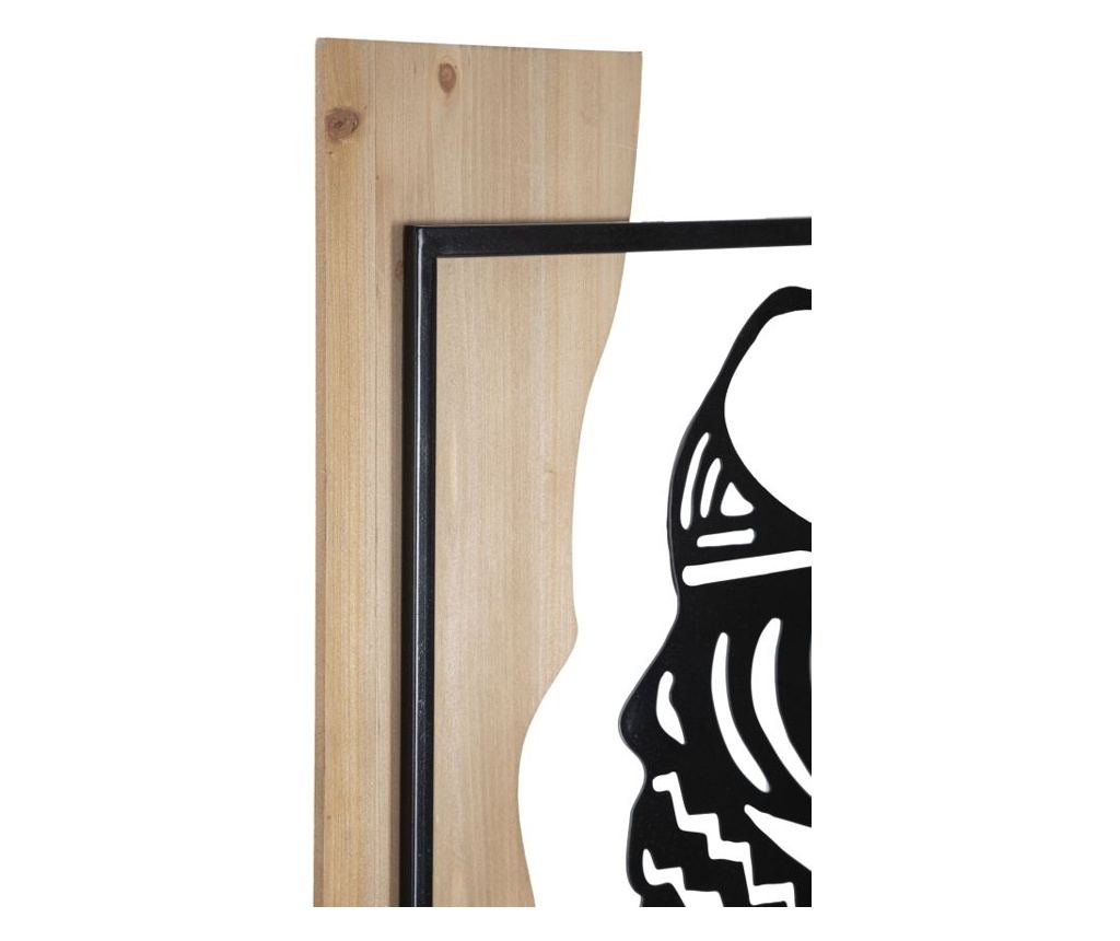 Zidna umjetnost Triby crna 53 cm - 2