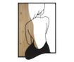 Zidna umjetnost Beauty Black 60 cm thumbnail 1
