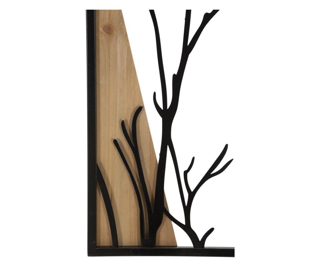 Zidna umjetnost Ptica Crna 50 cm (4 kom) - 4