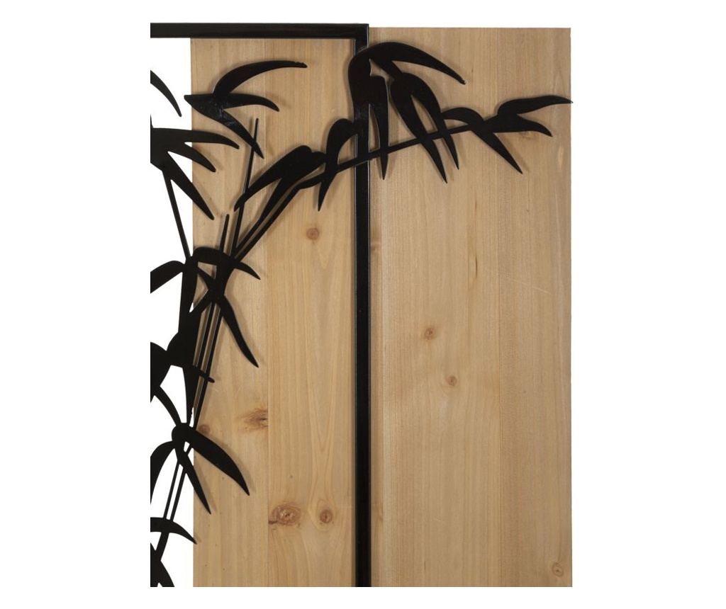 Zidna umjetnost Bambus Crna 58 cm - 2