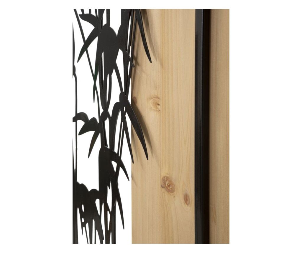 Zidna umjetnost Bambus Crna 58 cm - 4