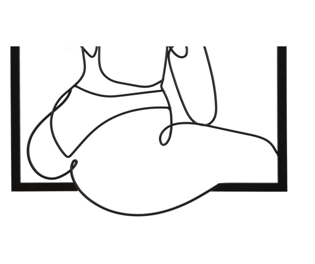 Zidna umjetnost Muro crna 40 cm - 3