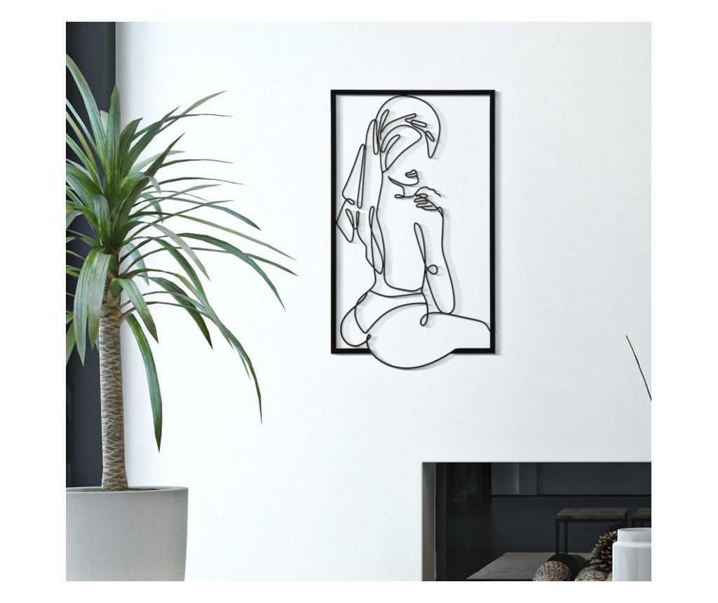 Zidna umjetnost Muro crna 40 cm - 5