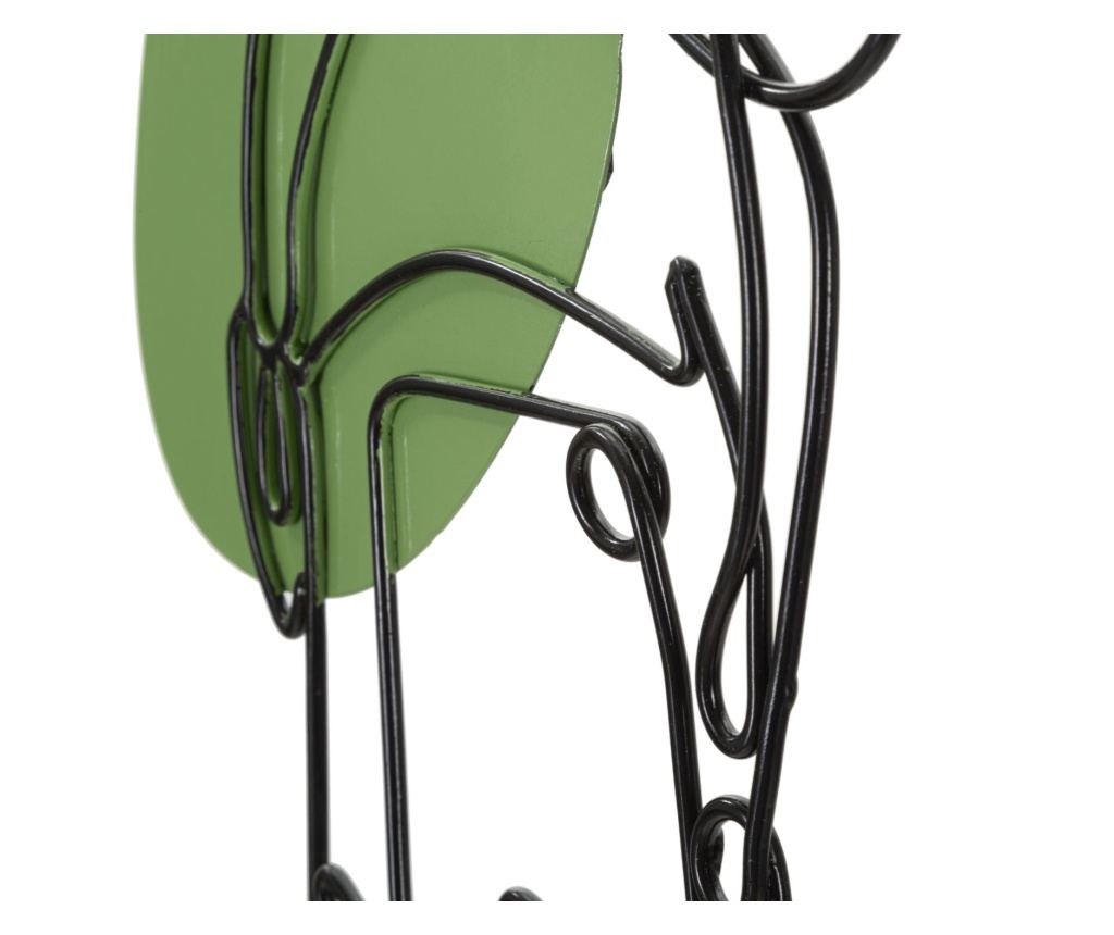 Zidna umjetnost Dama Zelena 40 cm - 4