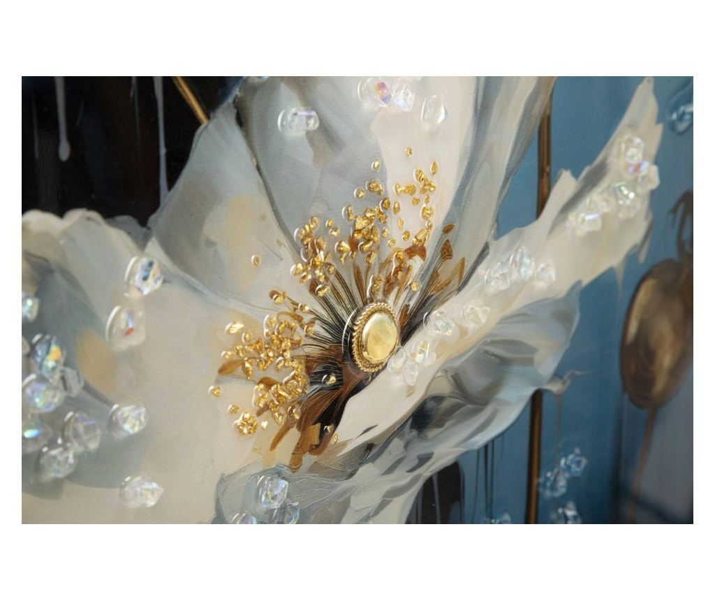 Zidna umjetnost Bluey White 42 cm - 3