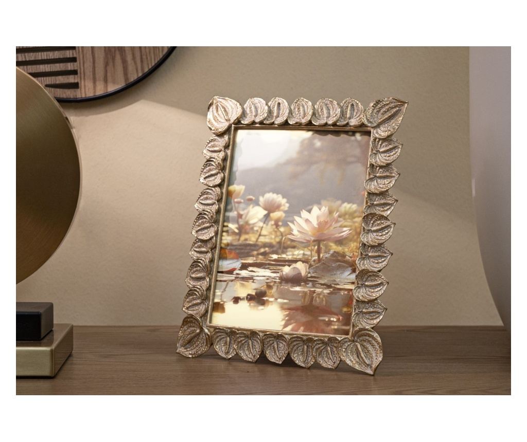 Κορνίζα φωτογραφίας Ανθούριο εκ. 20,5x2x26 (μέγεθος εσωτερικής φωτογραφίας εκ. 15x20) - 5