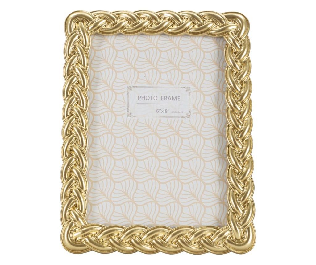 Κορνίζα φωτογραφίας Σχοινί εκ. 19x2x24,5 (μέγεθος φωτογραφίας εκ. 15x20) - 2