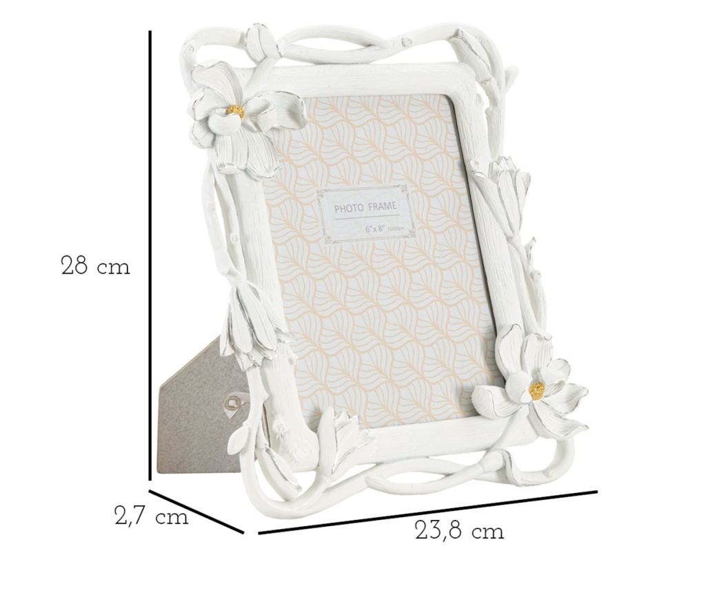 Okvir Magnolia Bijeli 24 cm - 6