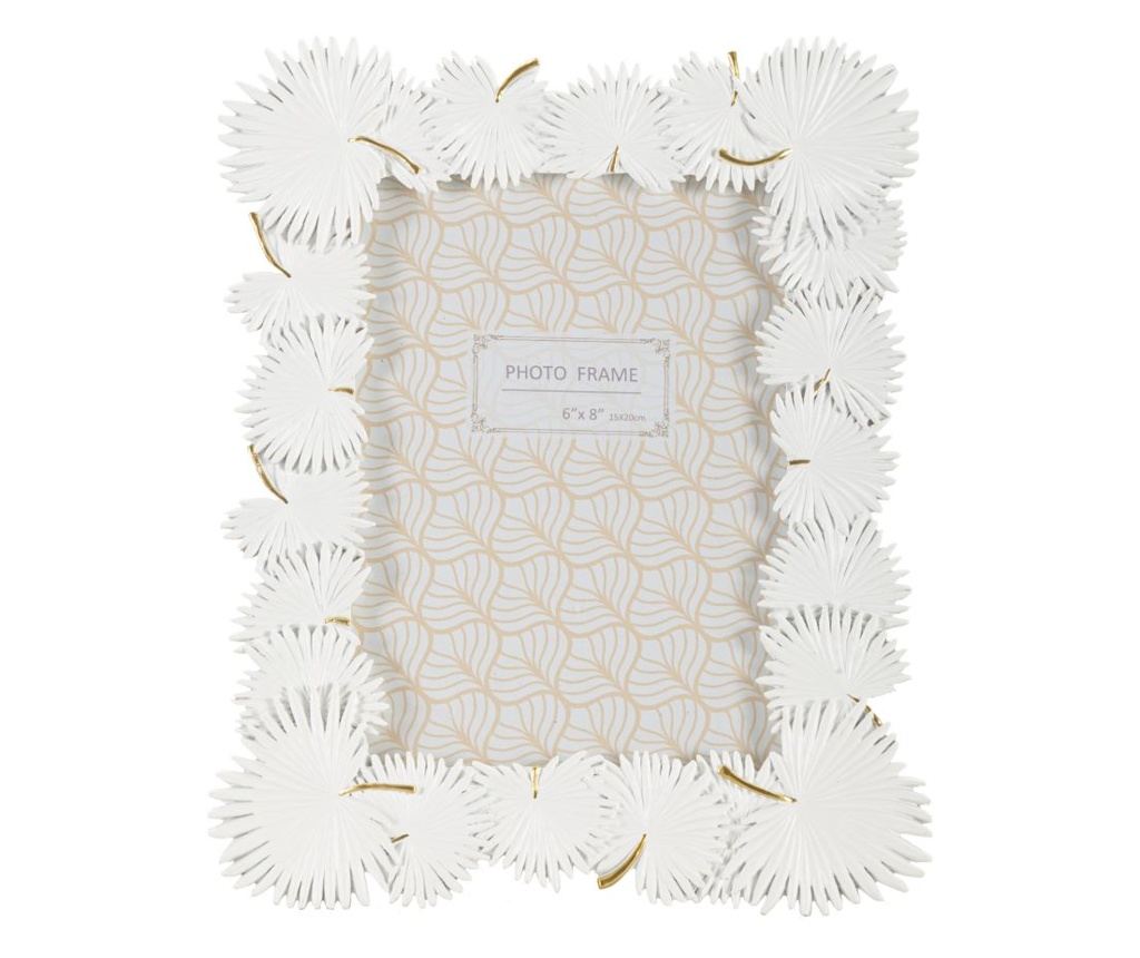 Κορνίζα φωτογραφίας φύλλο φοίνικα εκ. 22,7x1,5x28 (μέγεθος εσωτερικής φωτογραφίας εκ. 15x20) - 2