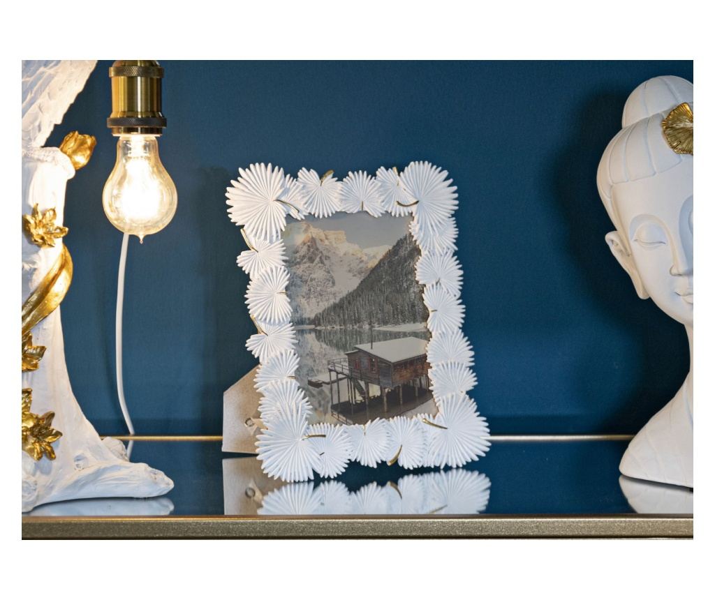 Κορνίζα φωτογραφίας φύλλο φοίνικα εκ. 22,7x1,5x28 (μέγεθος εσωτερικής φωτογραφίας εκ. 15x20) - 5