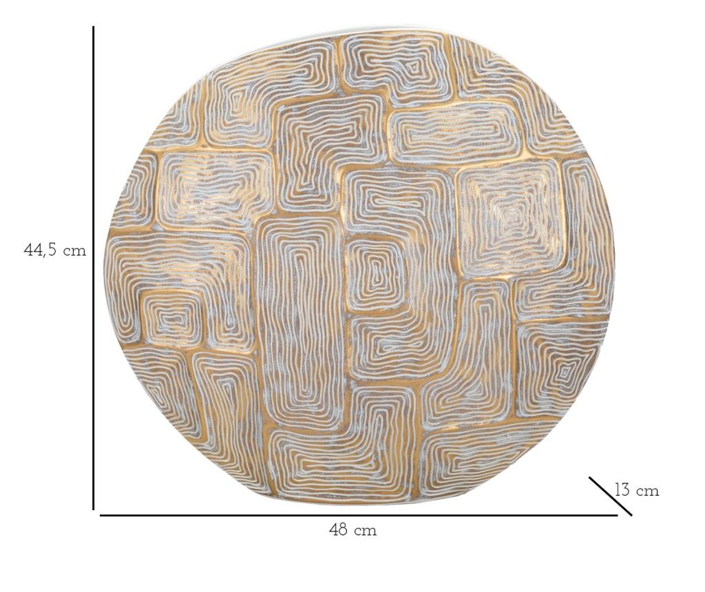Vaza Eclips Zlatna 48 cm - 7