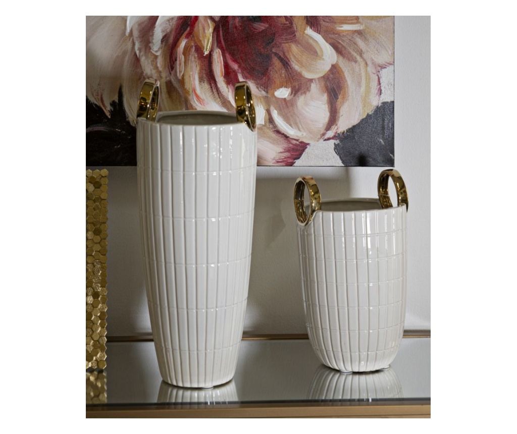 Vaza Shopping Bijela 18 cm - 6