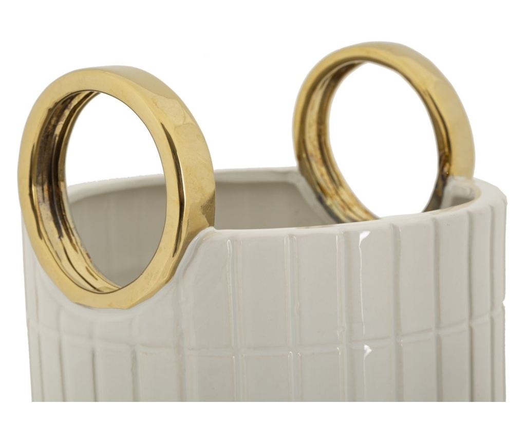 Vaza Shopping Bijela 18 cm - 4