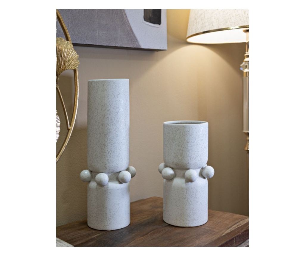 Vaza Bubbles Bež 16 cm - 7