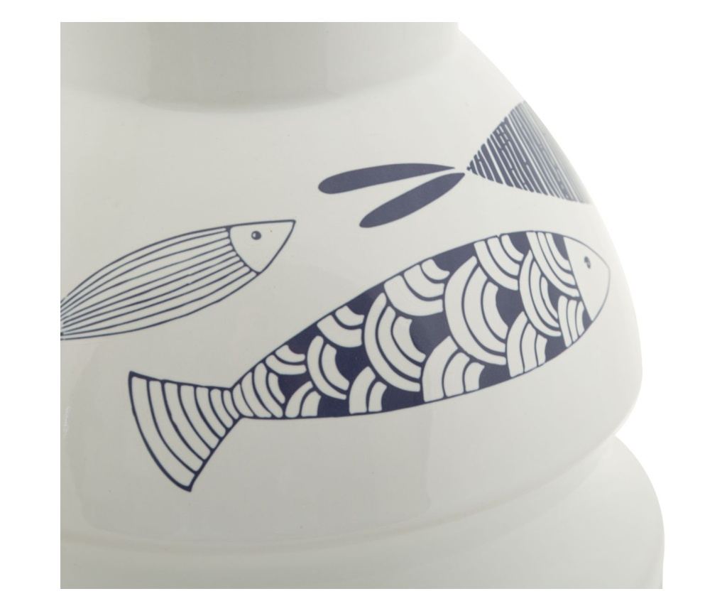 Vaza Fish Bijela 21 cm - 4