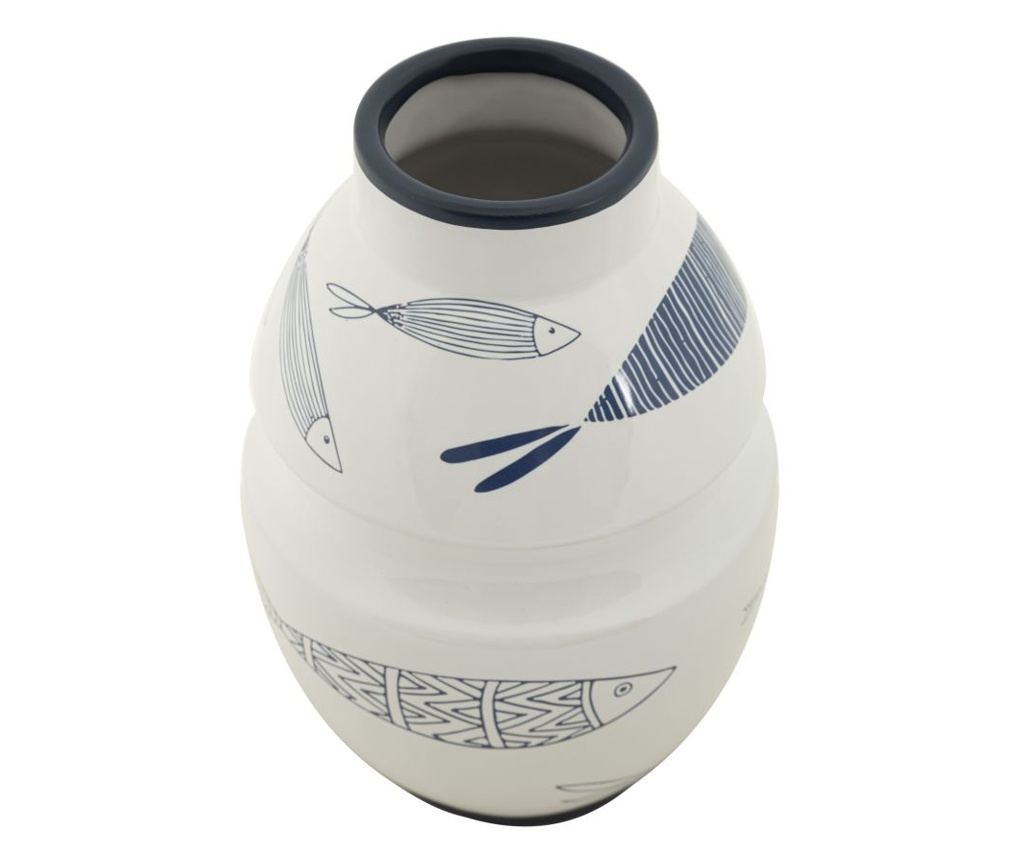 Vaza Riba Bijela 15 cm - 2