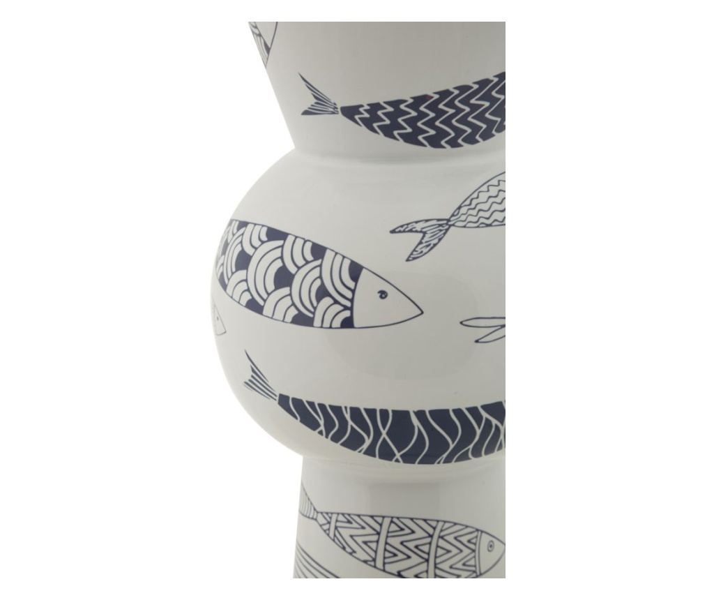 Vaza Fish Bijela 14 cm - 3