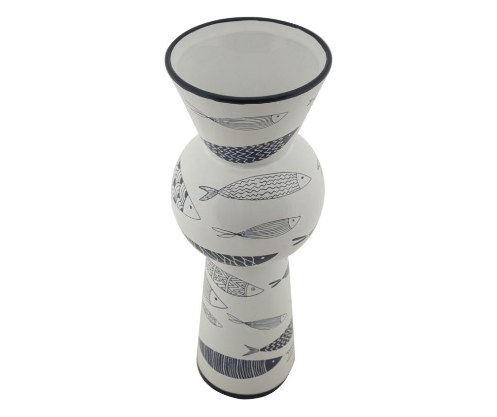 Vaza Fish Bijela 14 cm - 5